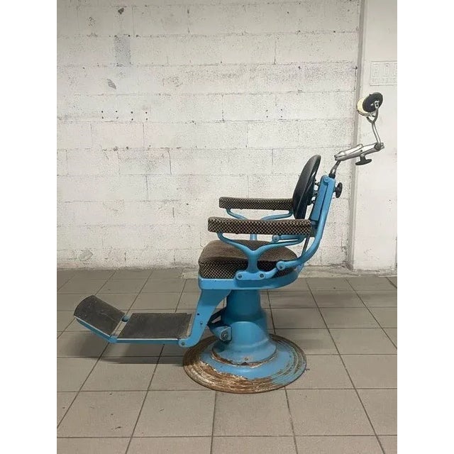 Barbiere Chair from F.lli Zerbini, Italy, 1940s For Sale - Image 13 of 13