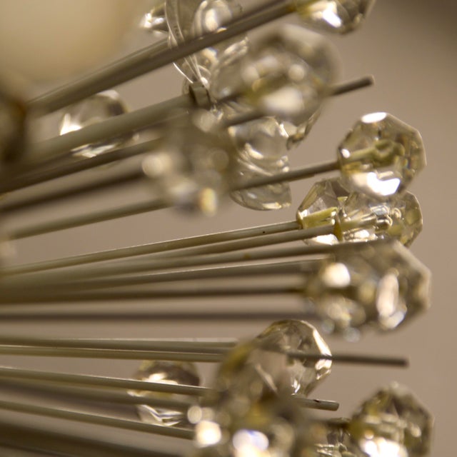 Rupert Nikoll Snowball Hanging Lamp attributed to Emil Stejnar for Rupert Nikoll, 1950s For Sale - Image 4 of 14