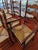 Early 20th Century Vintage Tell City Chair Company Rush-Seat Dining Chairs Set of 7 For Sale - Image 5 of 16