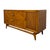 Vintage Mid Century Modern Lane Perception Walnut Lowboy Dresser Credenza With Basketweave Door.. For Sale - Image 4 of 10