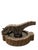Brown Vintage Tramp Art Hand-Carved Wooden Nutcracker & Catchall For Sale - Image 8 of 10