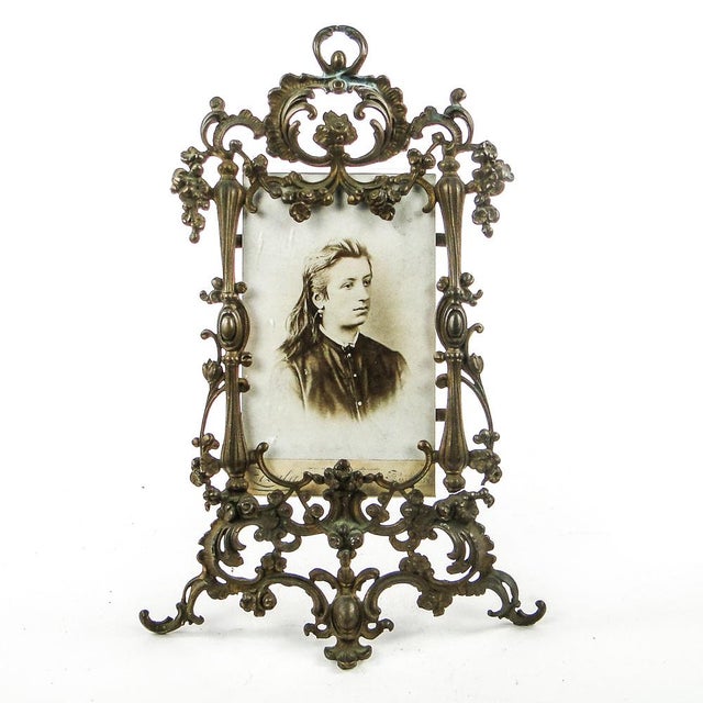 Traditional French Bronze Rococo Frame, 1890s For Sale - Image 3 of 18