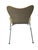 Wood Scoop Back Dining Chairs in Beehive Pattern, Set of Six, West Elm, Modern, Plywood, Chrome For Sale - Image 7 of 8