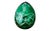 Emerald Green Crystal Egg For Sale - Image 4 of 5