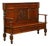 19th Century French Oak Bench For Sale