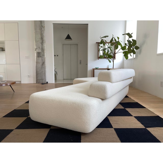 Cream Patricia Urquiola Rift Sectional Sofa For Sale - Image 8 of 9