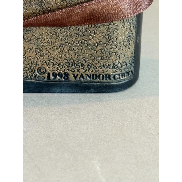 Vandor Pelzman Designs Cast Resin 35 Mm Camera Letter Card Holder Organizer Vintage For Sale - Image 11 of 13