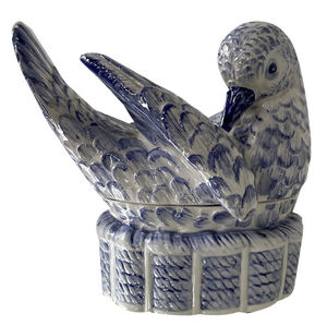 Ceramic Bird Box Italy, 1950s