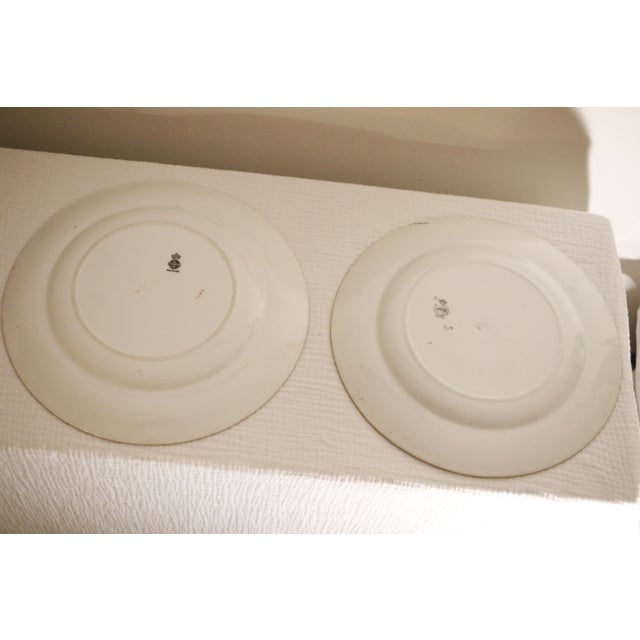 Pair of 19th C. Minton Chinoiserie Ironstone "Indian Tree" Soup Plates For Sale - Image 11 of 14