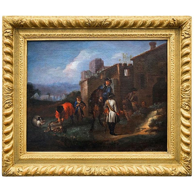 Oil on canvas, within a gilded wooden frame. The painting is accompanied by a critical sheet by the prof. Ferdinando...