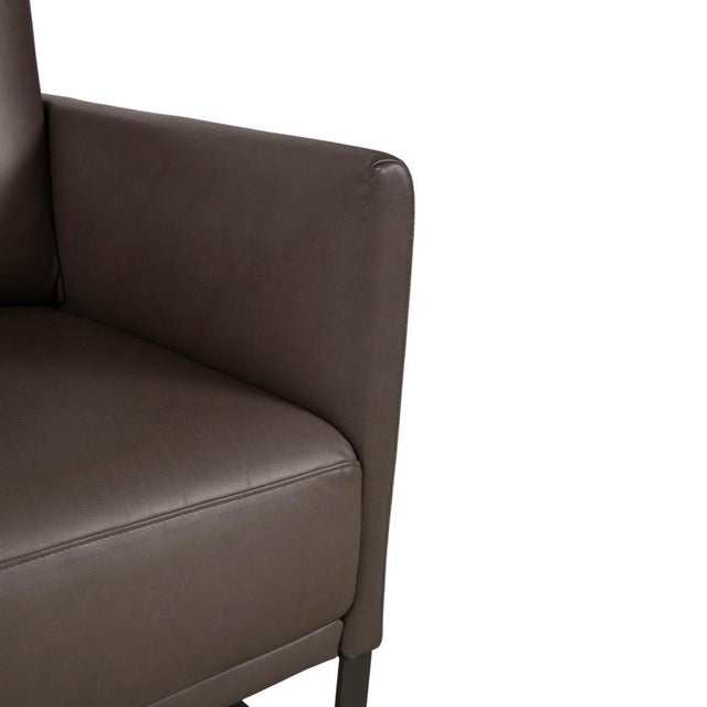 Two-Seater Cara Sofa in Leather from Rolf Benz For Sale - Image 4 of 16