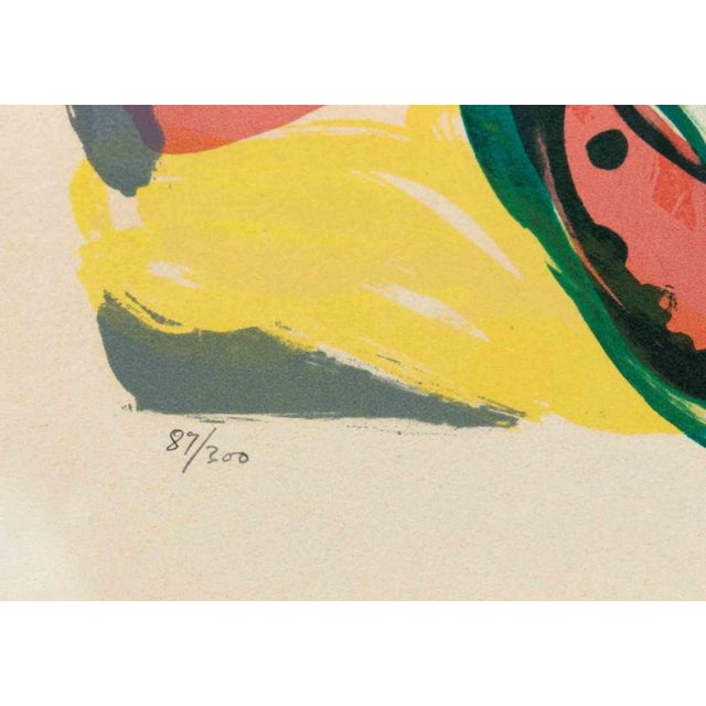 Modern Asger Jorn, Jubilation Larmoyennageuse, Lithograph, 1969 For Sale - Image 3 of 5