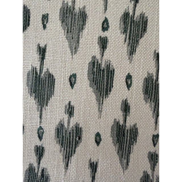 Peter Fasano Darta Linen Fabric 9 continuous Yards Dar9 - Cyan Peter Fasano Darta fabric 9 yards 100% linen 52" wide, 27"...