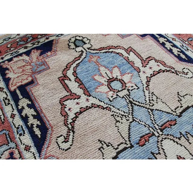 Old Persian Heriz Area Rug 2’9″ X 5’7″ For Sale In Dallas - Image 6 of 9