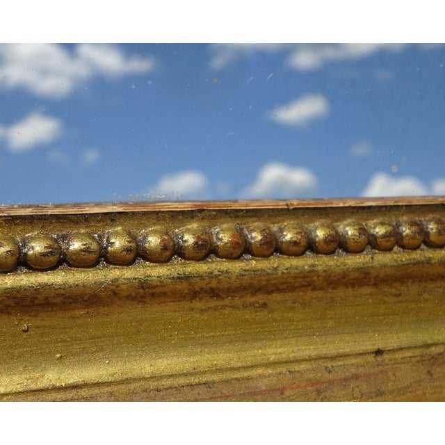 Louis Philippe Beech Gilt Mirror, 1850s For Sale - Image 10 of 18