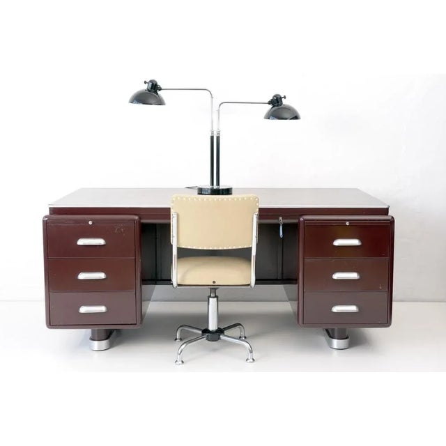 Desk & Bookcase from Ahrend De Cirkel, 1933, Set of 2 For Sale - Image 13 of 14