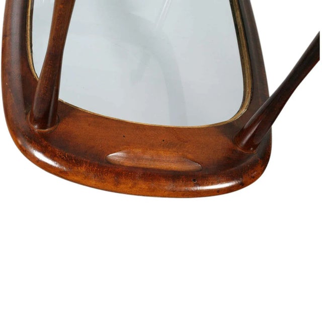 Cassina Mid-Century Service Cart in Teak & Glass by Cesare Lacca for Cassina, 1950s For Sale - Image 4 of 8