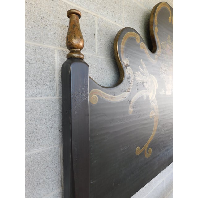 The Farm House Collection Hailey Idaho Custom Crafted Queen Size Bed For Sale - Image 9 of 12