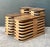 Vintage Stacked Rattan Side Tables After Frankl - A Pair For Sale In West Palm - Image 6 of 12