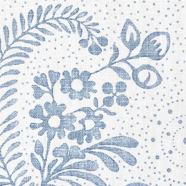 Derived from a hand-block document and printed on 100% Linen, this delicate design has subtle tonalities that give it a...