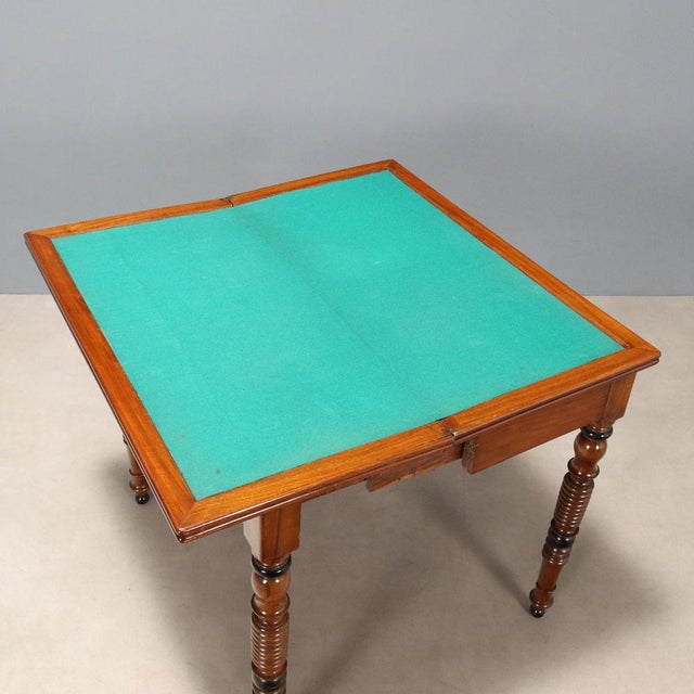 Mahogany Game Table, England, 19th Century For Sale - Image 3 of 9