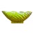 Vintage Hollywood Ceramics California Lime Green Shell Centerpiece Bowl, Mid-Century Modern For Sale