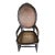 Antique Early 1900 Victorian Walnut Caned Rocker For Sale