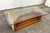1970s Italian Modernist Wood and Glass Coffee Table With Sculptural Base, 1970s by Giuseppe Rivadossi For Sale - Image 5 of 8