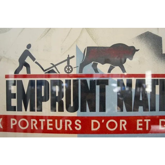 Art Deco French Art Deco Poster For Sale - Image 3 of 7