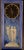 20th Century Art Nouveau Silver Clock with Blue Glaze For Sale - Image 4 of 5