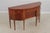 Traditional Federal Style D-Shape Walnut Inlaid Demi-Lune Server Sideboard For Sale - Image 3 of 18