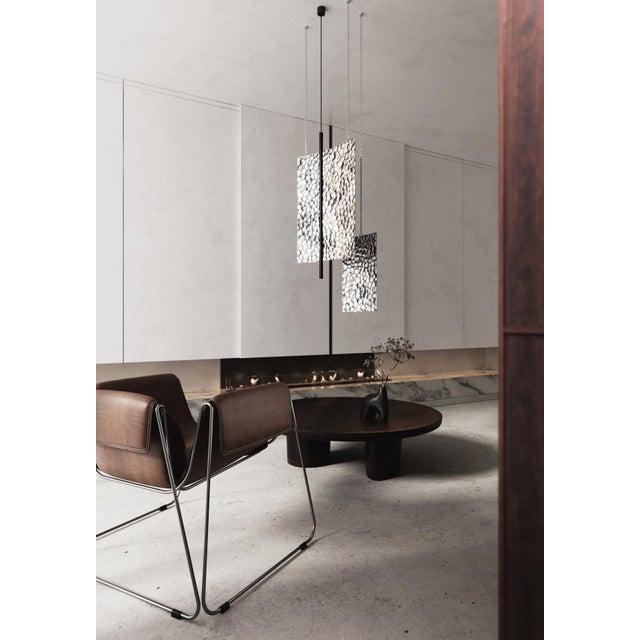 Medium Water Ripple Pendant Light from Svitanok For Sale - Image 11 of 18