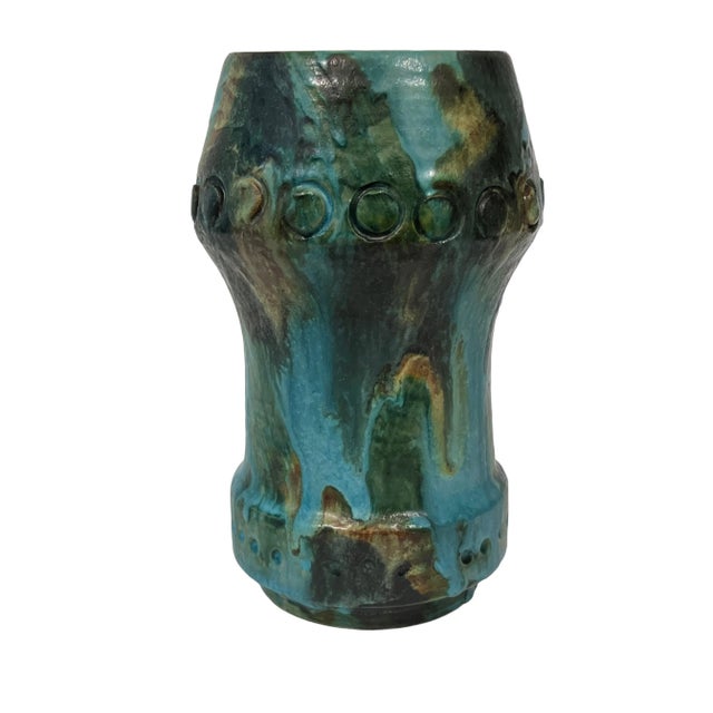 Mid 20th Century Vintage Colorful "Sea Garden" Vase by Alvino Bagni, Italy, for Raymor For Sale - Image 5 of 12