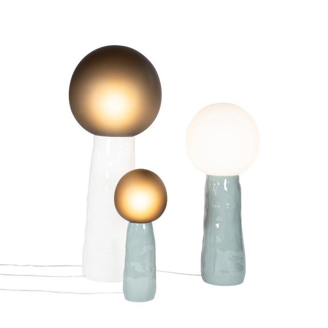 Contemporary Medium Kokeshi Lamp from Pulpo For Sale - Image 3 of 8