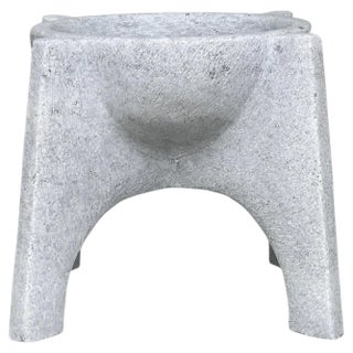 Hand Carved Marble Sculpture by Tom Von Kaenel For Sale