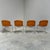 Brown Cognac Leather Dining Chairs by Gastone Rinaldi for Thema Italy, 1970s, Set of 4 For Sale - Image 8 of 11