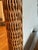 1970s 1970s Mid-Century Modern Bohemian Coastal Riviera Arched Woven Natural Wicker and Rattan Wall Mirror With Intricate Detail. 51”Hx31”Lx2.5”D For Sale - Image 5 of 12