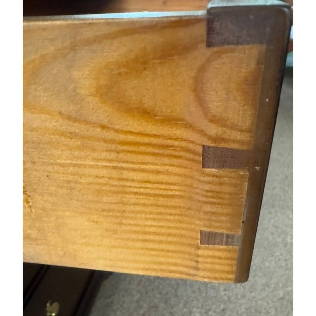 Mid 20th Century Kittinger Cw 1 Mahogany Slant Front Chippendale Style Secretary. Desk For Sale - Image 10 of 15