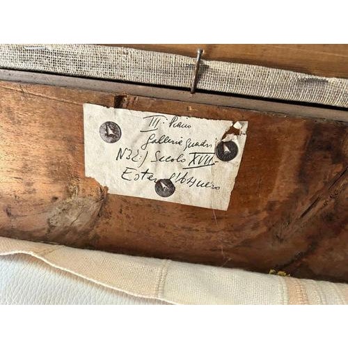 Esther and Ahasuerus, Oil on Canvas, Late 17th Century For Sale - Image 7 of 11