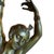 1920s Art Deco Bronze Flapper Girl Statue on Marble by Affortunato Gory For Sale - Image 5 of 10