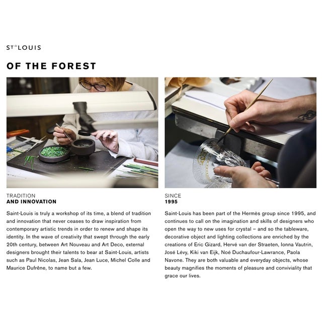 Saint-Louis Crystal Champagne Glasses For Sale - Image 12 of 12