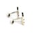 1990s Pair of Bvlgari Bulgari Estate Cufflinks Sterling Silver For Sale - Image 4 of 7