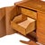 Vladimir Kagan Style Mid Century Walnut Lowboy Dresser For Sale In Chicago - Image 6 of 9