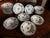 18th Century Viennese Blue and White Porcelain Dinner Plates, Set of 44 For Sale - Image 4 of 18