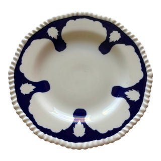 Antique 9″ Blue & White Wedgwood Plate, England, Circa 1900 For Sale