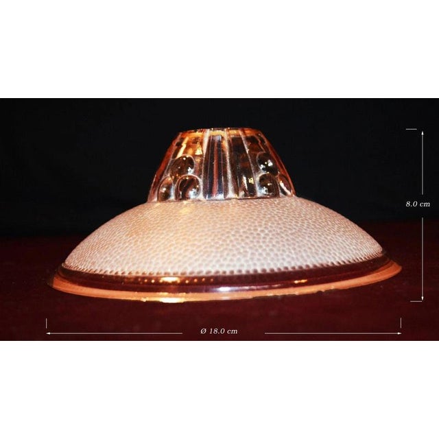 Victorian Bronze Table Lamp with Pink Empire Glass Shade, 1890 For Sale - Image 12 of 18