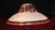 Victorian Bronze Table Lamp with Pink Empire Glass Shade, 1890 For Sale - Image 12 of 18