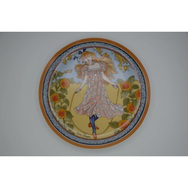Illustration Vintage Unicef and Villeroy & Boch Children of the World Plates- Set of 4 For Sale - Image 3 of 12