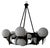 Mid-Century Modern Brutalist Style Chandelier, 1950s For Sale - Image 3 of 15