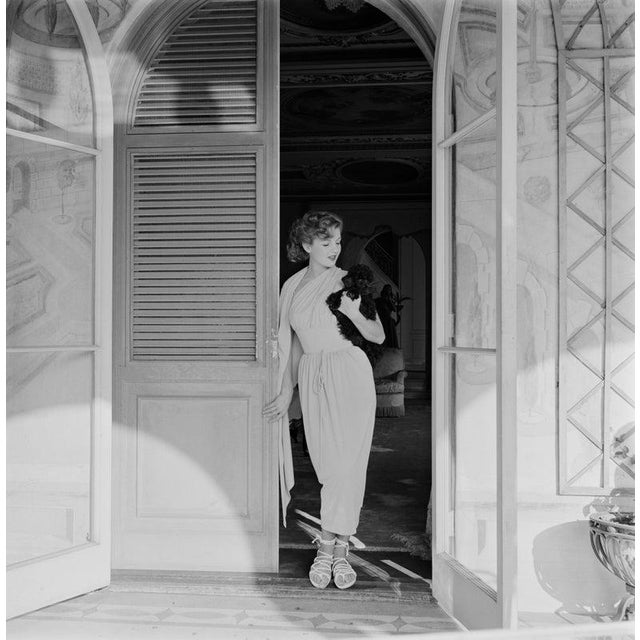 Corinne Calvet French actress Corinne Calvet (1925 - 2001) wearing Italian fashions in Rome, Italy, circa 1950. (Photo by...